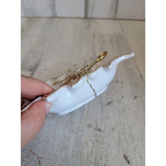 Mud pie dip bowl set tree-shaped Xmas home decor small - Picture 4 of 5